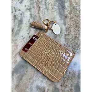 Wallet Keychain #snakeskin design